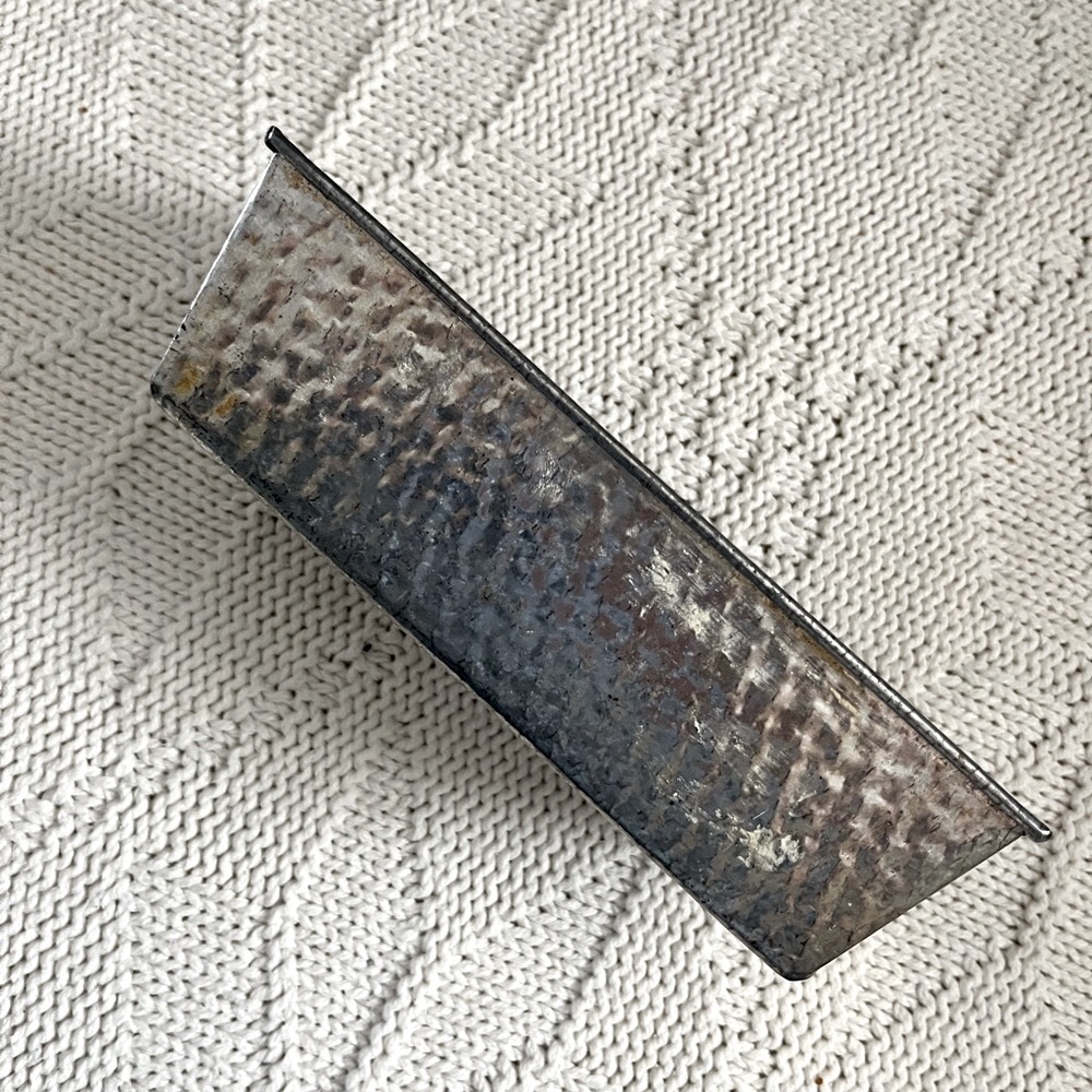 Metal Loaf Pan | Hammered Aluminum | USA Made, MCM Bake King